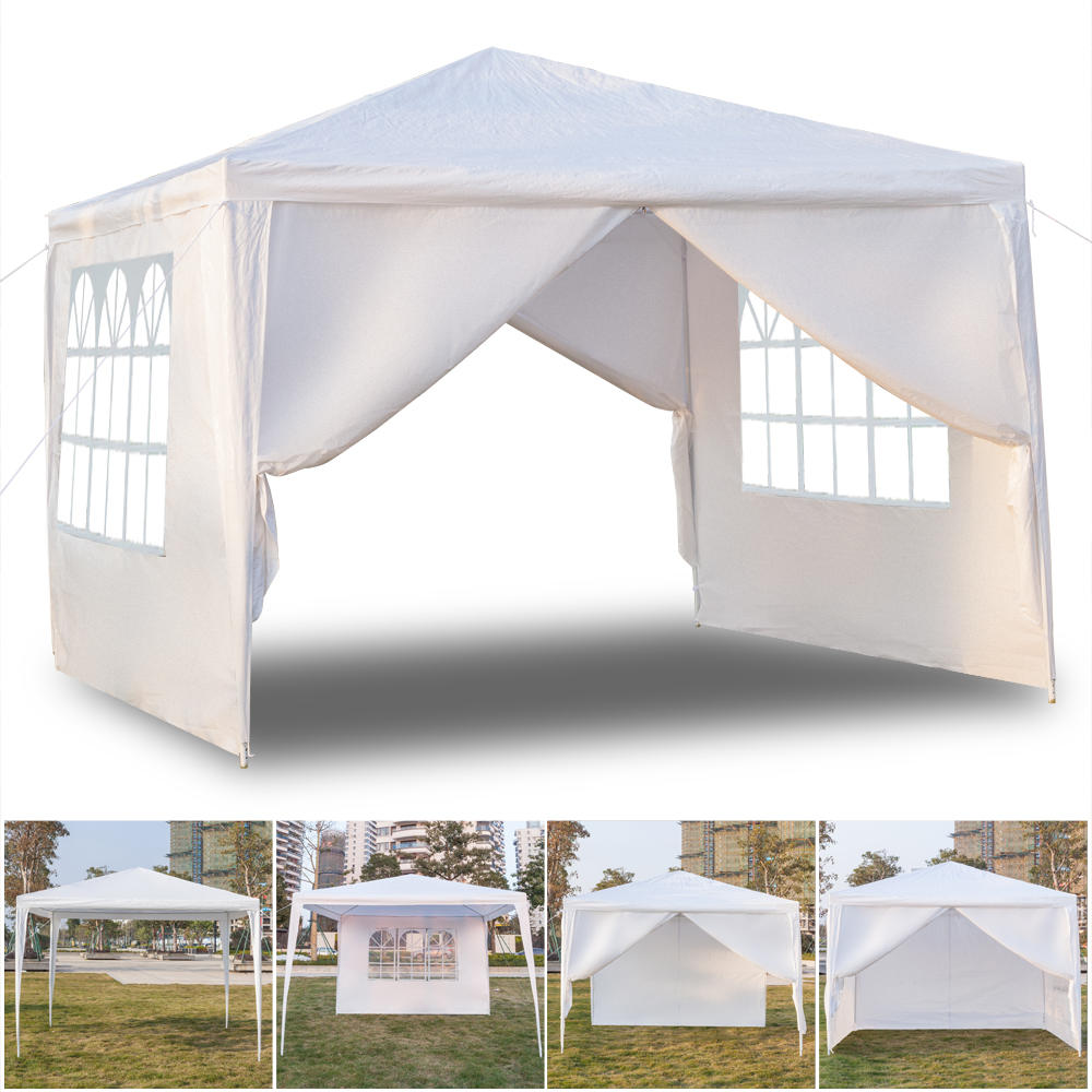 Winado 10' x 10' Party Tent Wedding Canopy Gazebo Wedding Tent Pavilion w/4 Side Walls