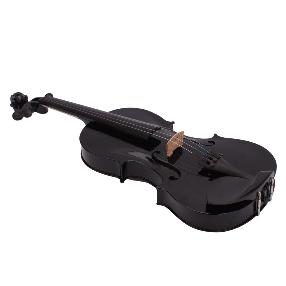 Winado New 4/4 Acoustic Violin Case Bow Rosin Black