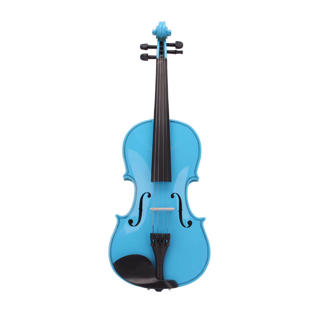 Winado 4/4 Acoustic Violin Case Bow Rosin Sky Blue