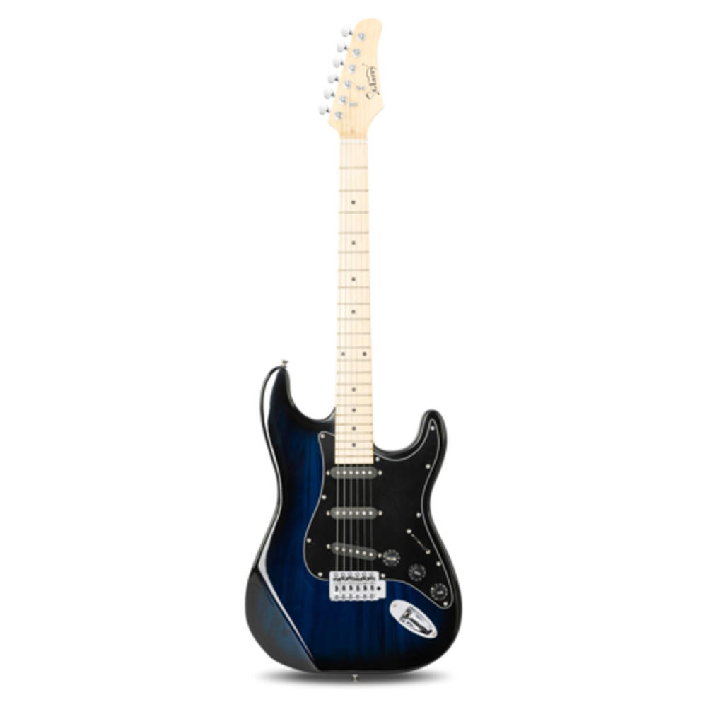 Winado GST Stylish Electric Guitar Kit with Black Pickguard Dark Blue