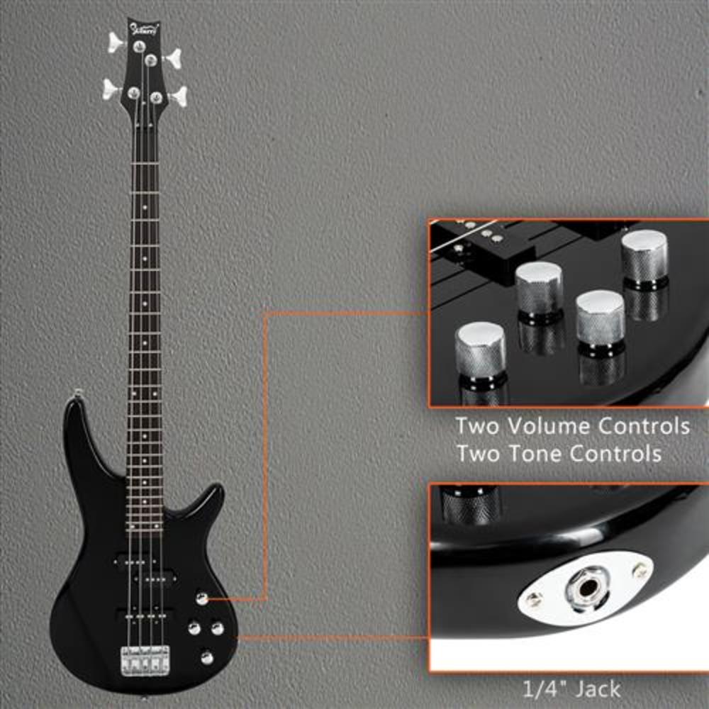 Winado Electric Bass Guitar Full Size 4 String