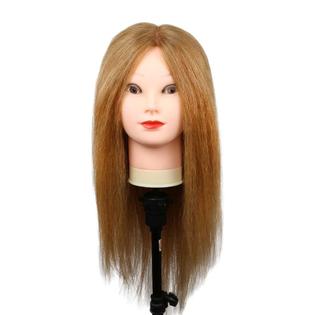 Besmall 24 99 Blonde Natural Human Hair Mannequin Head Manikin Besmall 24 99 Blonde Natural Human Hair Mannequin Head Manikin For Hairdressing Training Practice
