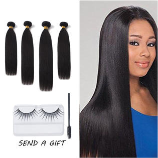 Florata 14 20inch Human Hair Bundle 7a Unprocessed Brazilian Virgin