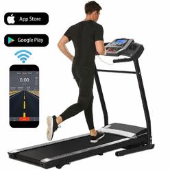 Ancheer 2.25HP Treadmill Folding Electric Support Motorized Power Running Fitness Jogging Treadmill