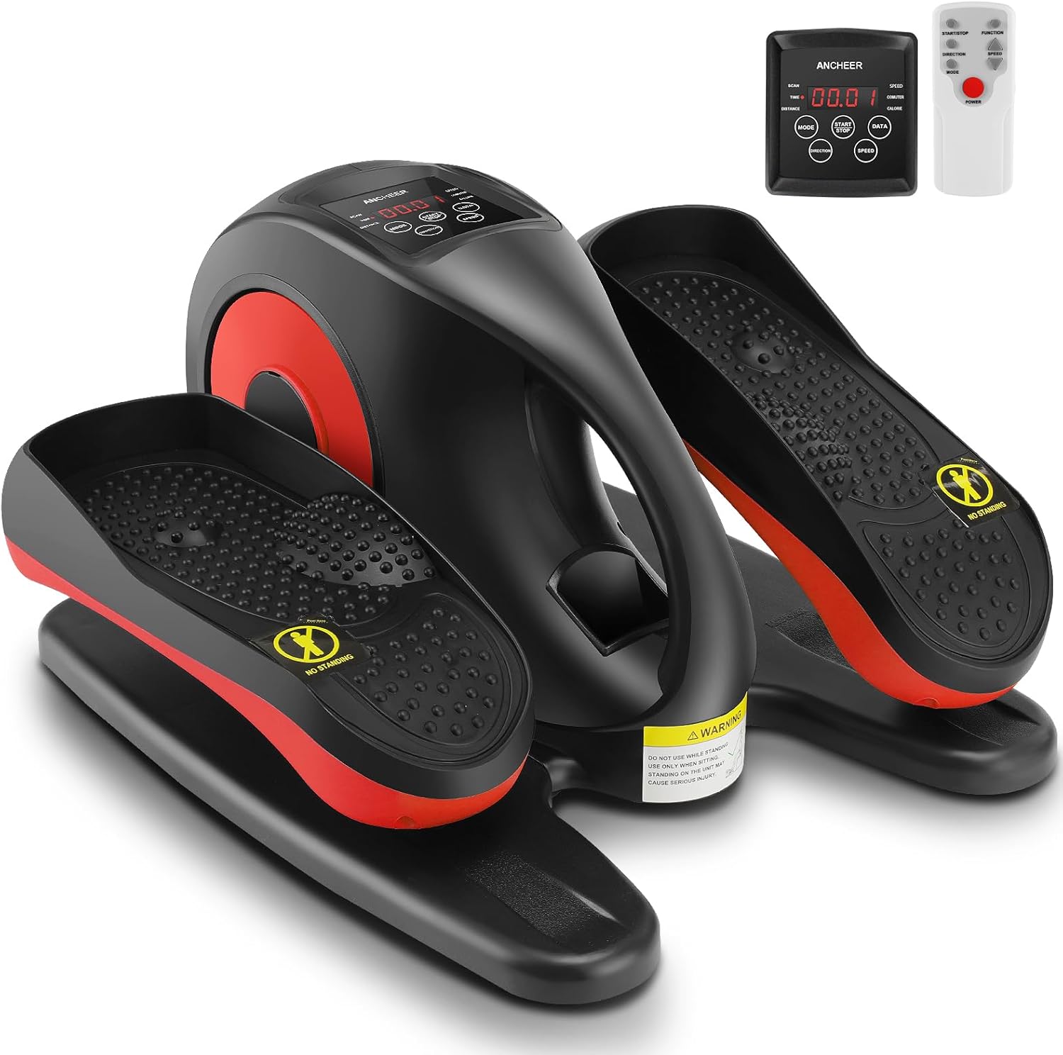 Gym Ancheer Elliptical Amazon Pedal Exerciser Machine Transform