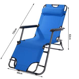 Firstbuy Fby0580c Set Of 2 Folding Recliner Lay Flat Patio