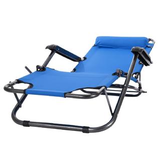 Firstbuy Fby0580c Set Of 2 Folding Recliner Lay Flat Patio