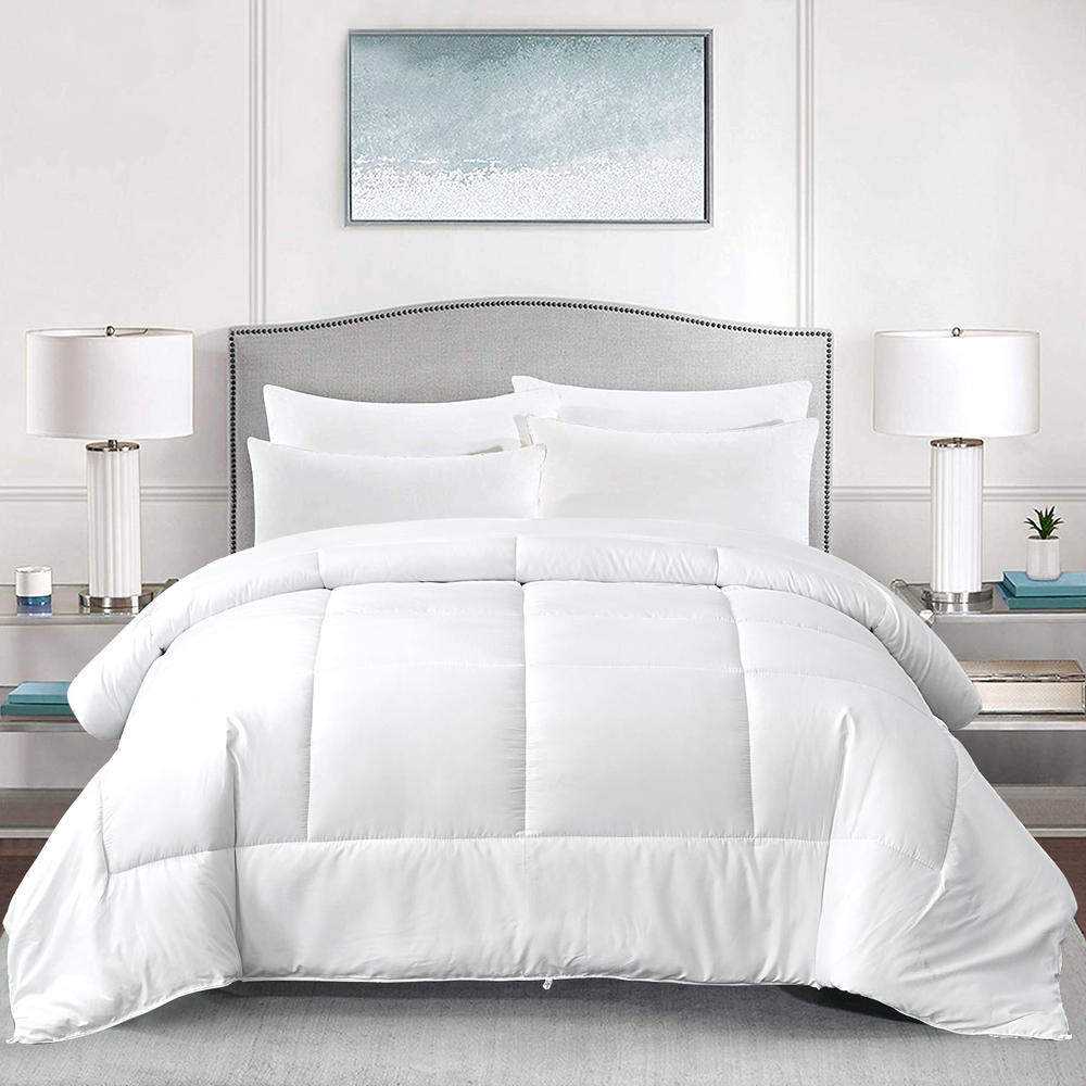 Haok Comforter Duvet Insert - Soft 350GSM Quilted Down Alternative Comforter King/Queen/Twin Size