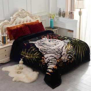 JML Thick Warm Winter Fleece Blanket For King Bed Ply