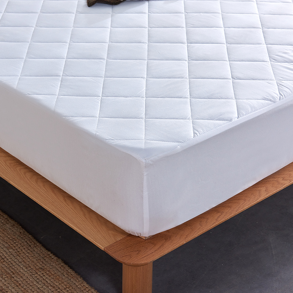 JML Diamond Quilted Mattress Pad Cover with 16" Deep Pocket