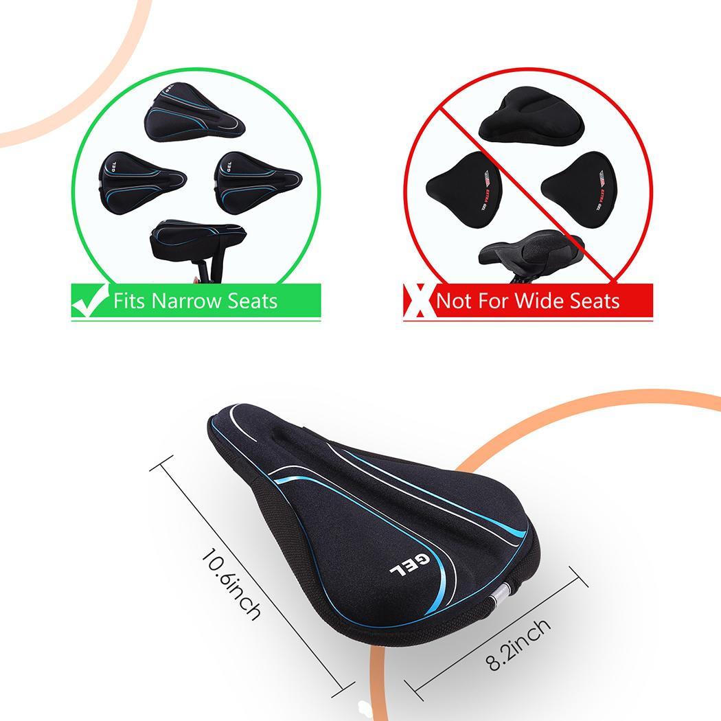 Nicebuy Most Comfortable Soft Memory Foam Exercise Bike Seat Cover