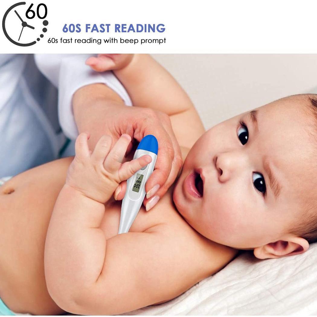 Shining Portable Lcd Display Digital Thermometer Axillary