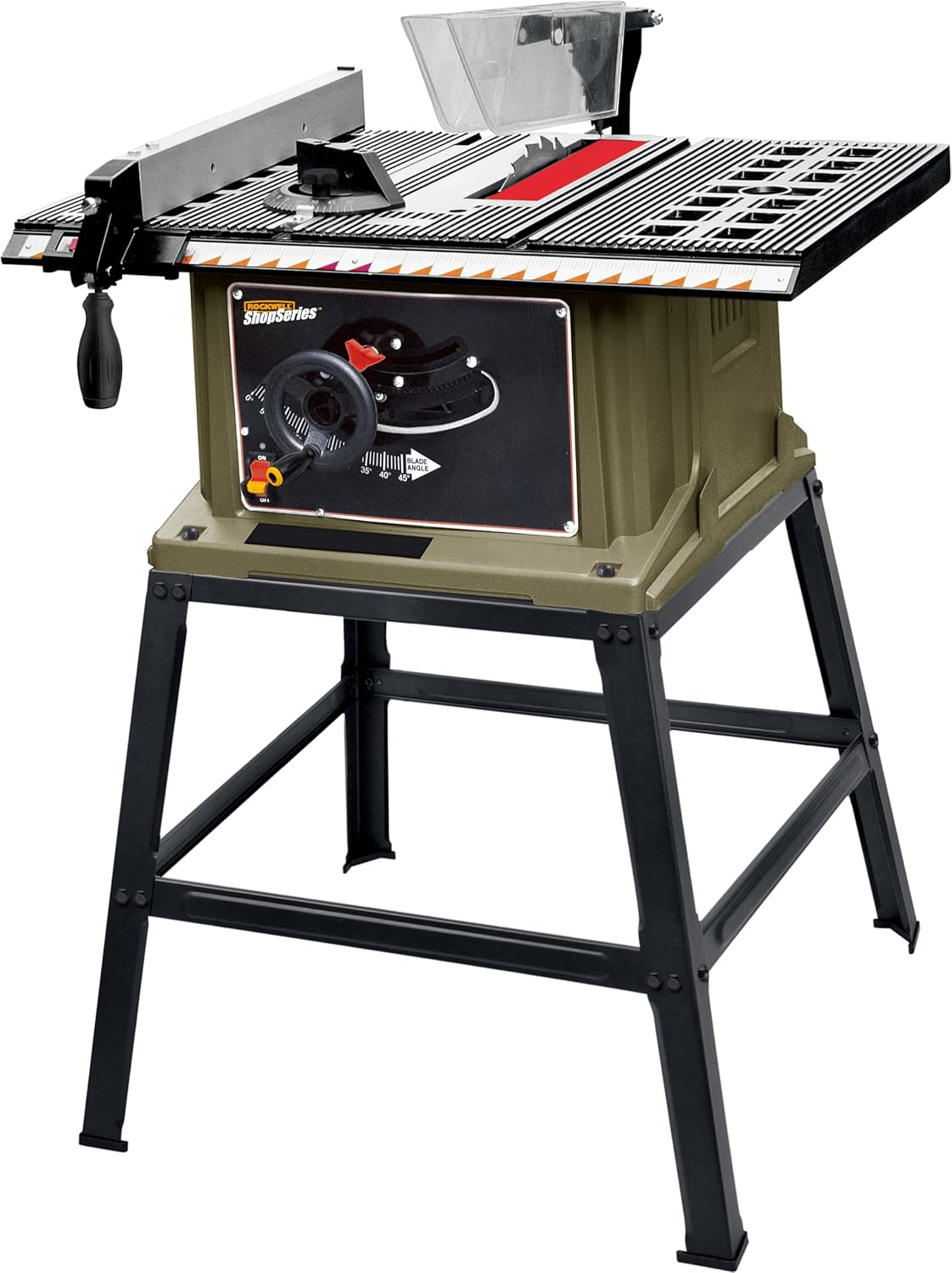 Delta 10 In 13 Amp Portable Table Saw Saws Rockwell Series Rk7240 1 13 Amp 10 Table Saw With Stand See