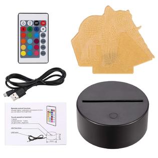 Dreamer Creative 3d Visualization Lamp Night Light Usb Table Desk