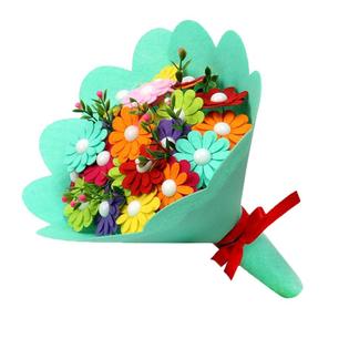 Dreamer Diy Button Bouquet Handmade Children Craft Flower Home Decor Mother S Day Gift