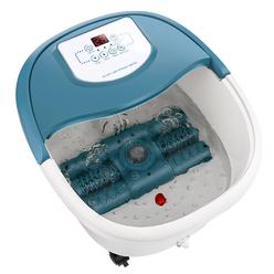 Dreamer Foot Spa Bath Massager with Automatic Foot Massage Rollers, Time Temperature Control Electric Feet Tub
