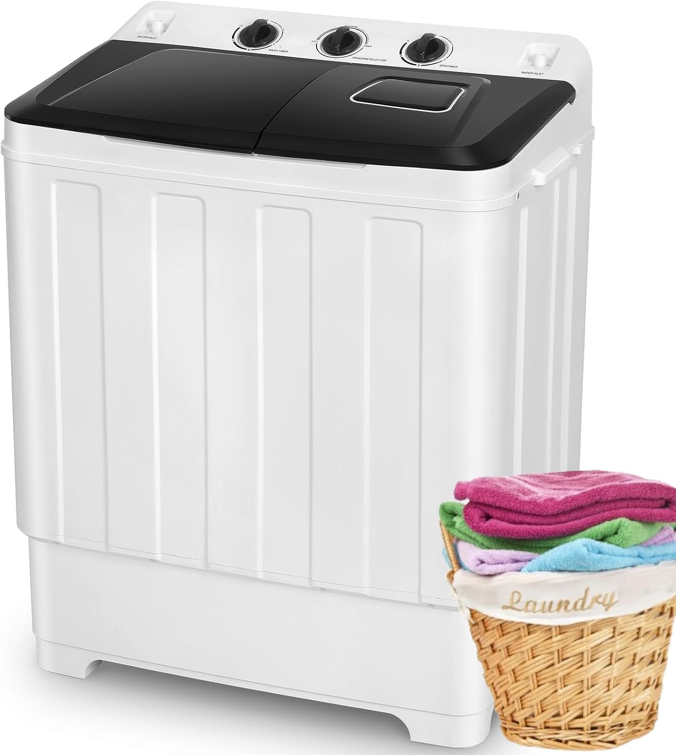 How To Use Portable Washer Dryer Combo 16Lbs Wash 8Lbs Spin