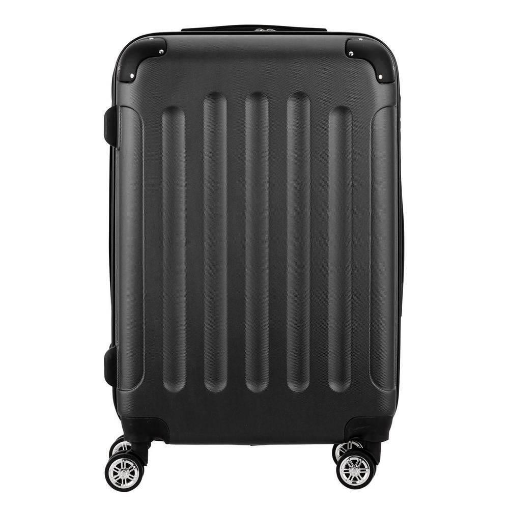 Exellent 24-Inch Carry On Luggage Hardside 4 wheel Upright Suitcase Travel Trolley Case