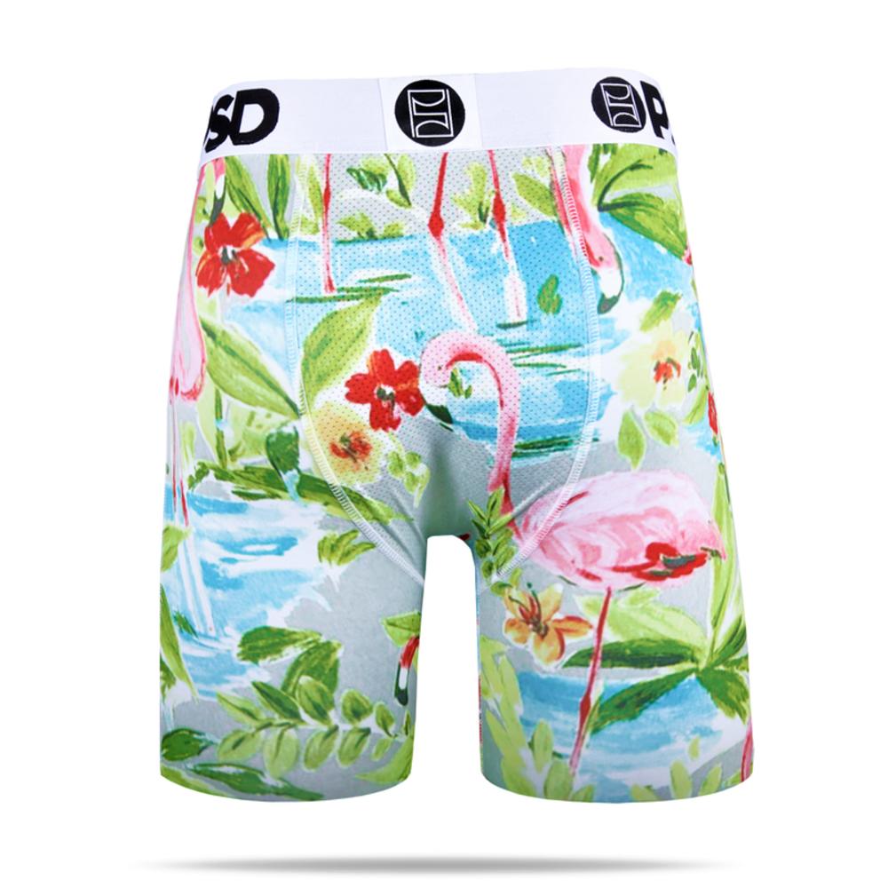 PSD Underwear Men's tan Flamingos Boxer Brief 21810086 Tan