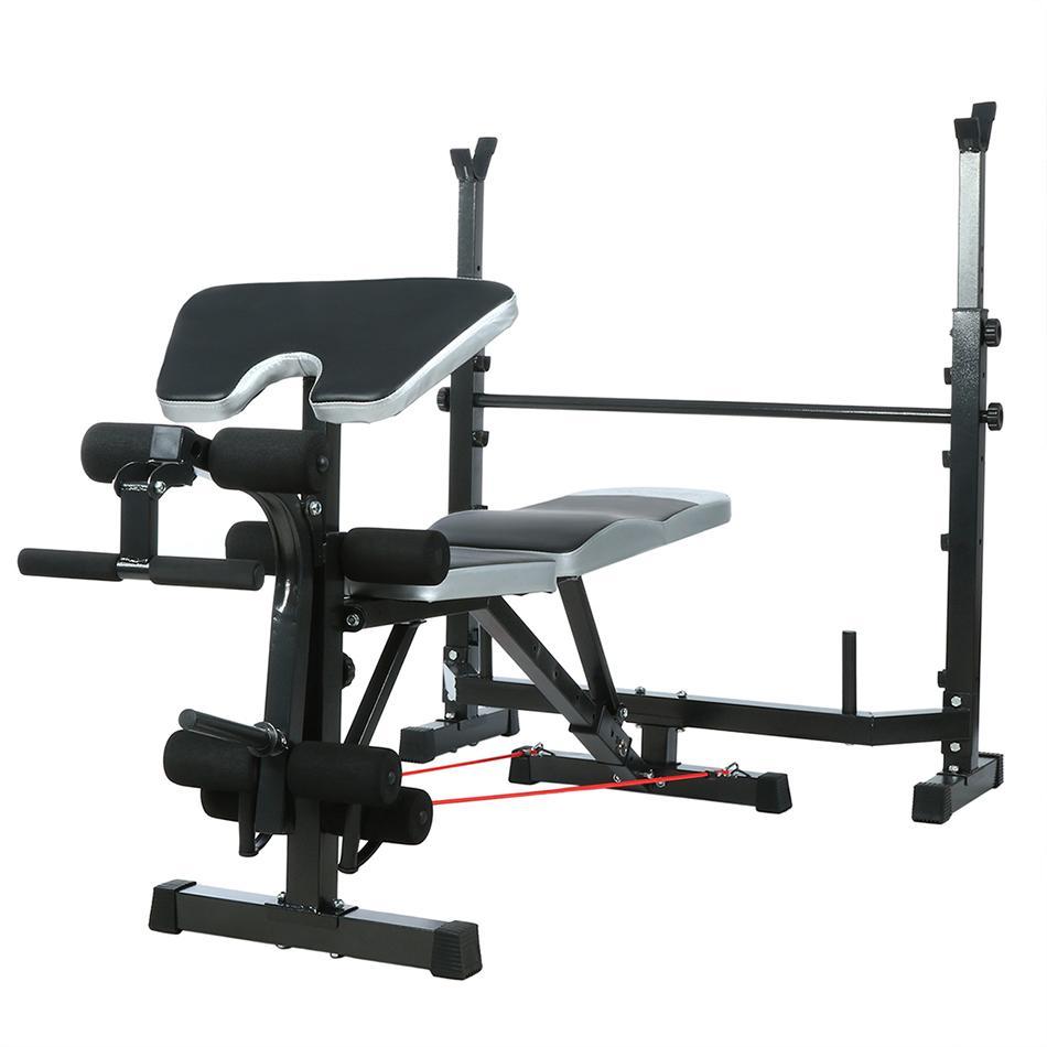 Warmhome Olympic Weight Bench Adjustable Foldable Multi Functional