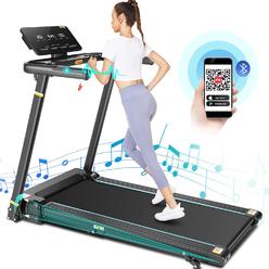 Sytiry Foldable Treadmill W/Incline,APP Control,36 Pre-Programs&3 Countdown Modes,Home Electric Treadmill W/Pause Function&LCD Display