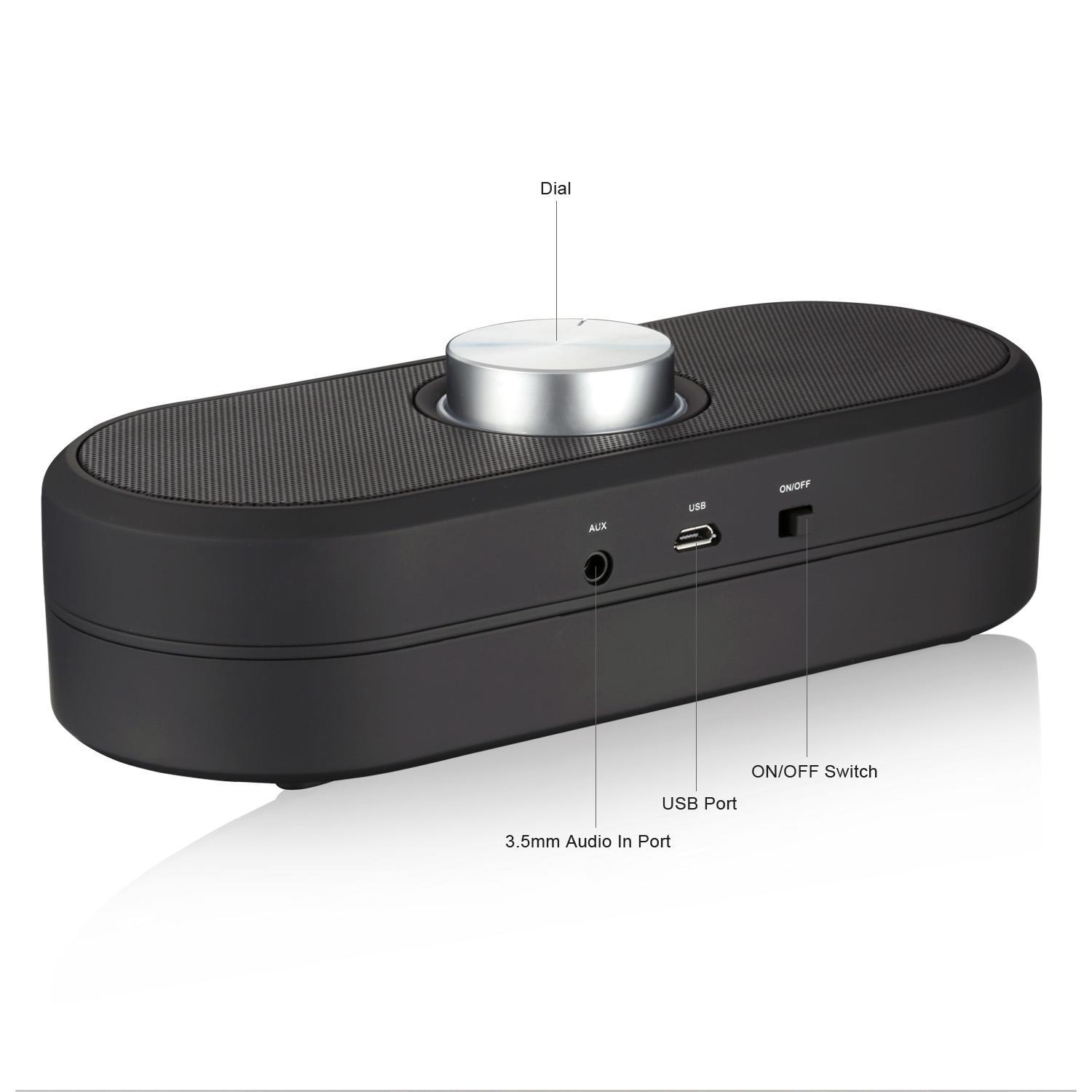 Tops Compact Portable Black Wireless Bluetooth Speaker For Iphone Tops Compact Portable Black Wireless Bluetooth Speaker For Iphone Ipad Mini 4 3 2 Mp3 Player