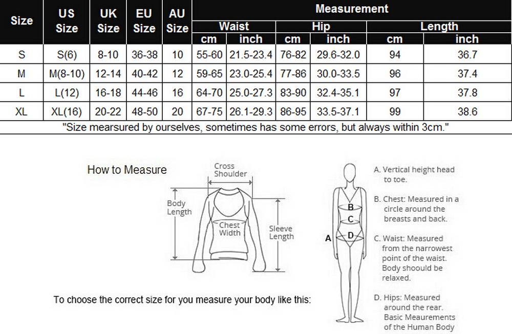 Tops Women Ladies Medium Elastic Waist Stretch Bodycon Pencil