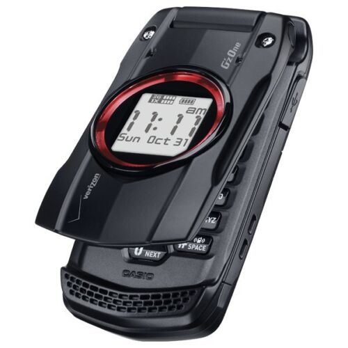 Casio G'zOne Ravine C751 Black (Verizon) Rugged Flip Phone