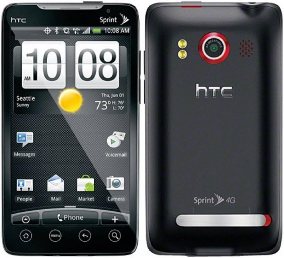 HTC Evo 4G Android Cell Phone (Black) Without Contract