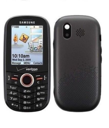 Samsung Intensity U450 Black (Verizon) Slide phone