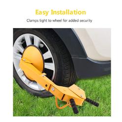 Niceshopping 2019 THE NEWEST! Car Tire Lock Anti-theft Lock Double Lock Suction Cup