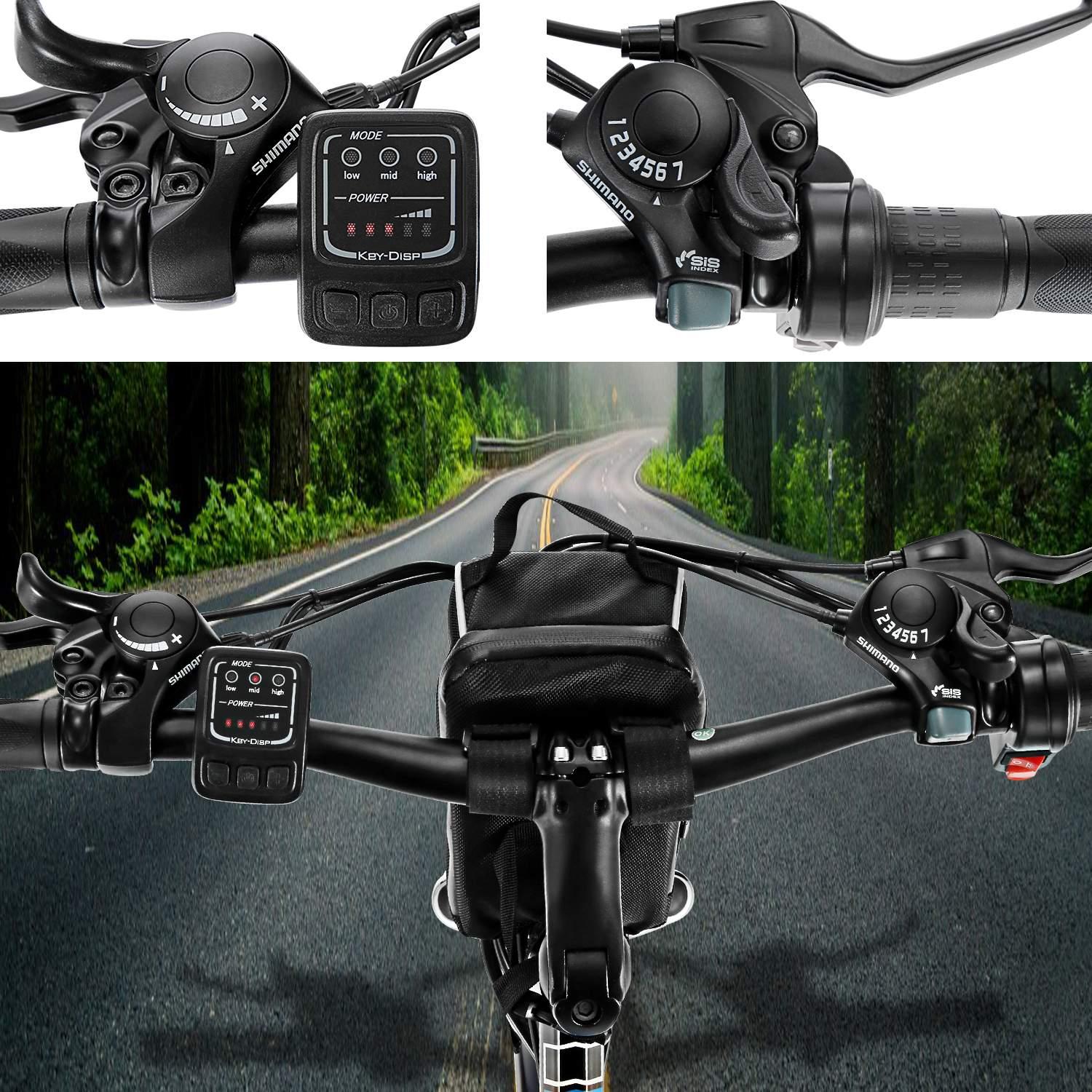 Kiky Extra Gift Delivery 26 Folding Electric Mountain Bike With Removable 36v 8ah Lithium Ion Battery 250w Motor Electric Bike 21 Speed Gear 3 Modes