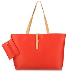 Women S Handbags Purses Sears Topper Women S Stylish Handbag Synthetic Leather Solid Shoulder Tote Bag