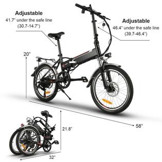 Firstclass Black Friday Hot Sales 2020 New Upgraded 20 Wheel Aluminum Alloy Frame Folding Mountain Bike Cycling Bicycle Free Gift