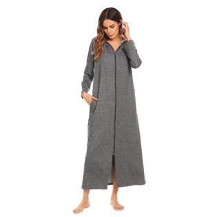 Tall Women S Zipper Robes Floor Length - Carpet Vidalondon