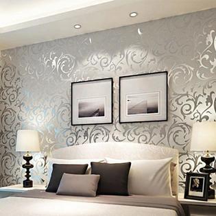 Beautyone New Print Embossed Non Woven 3d Rolls 10m Wallpaper
