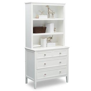 Delta Children Epic Bookcase Hutch Bianca