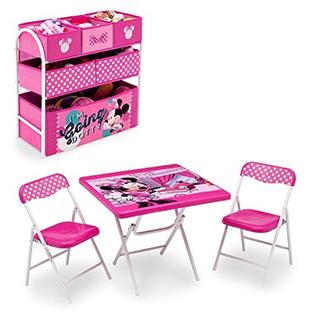 Delta Children Disney Minnie Mouse Playroom Solution Set