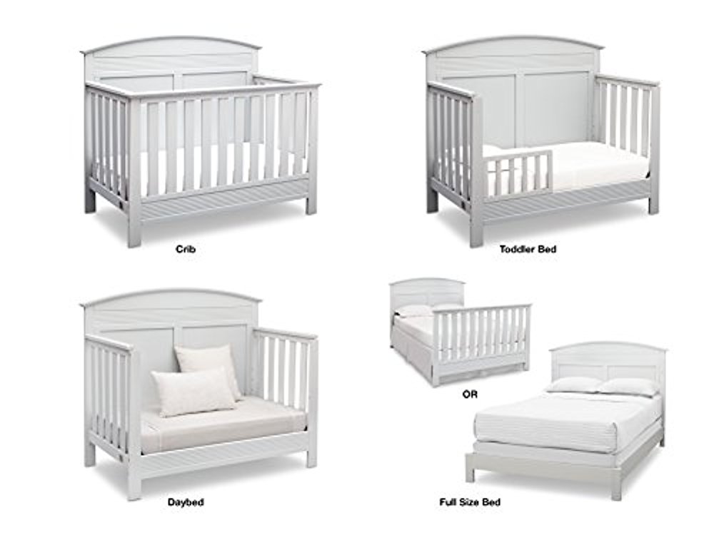 Delta Children Nursery Furniture Set 5 Piece Convertible Crib