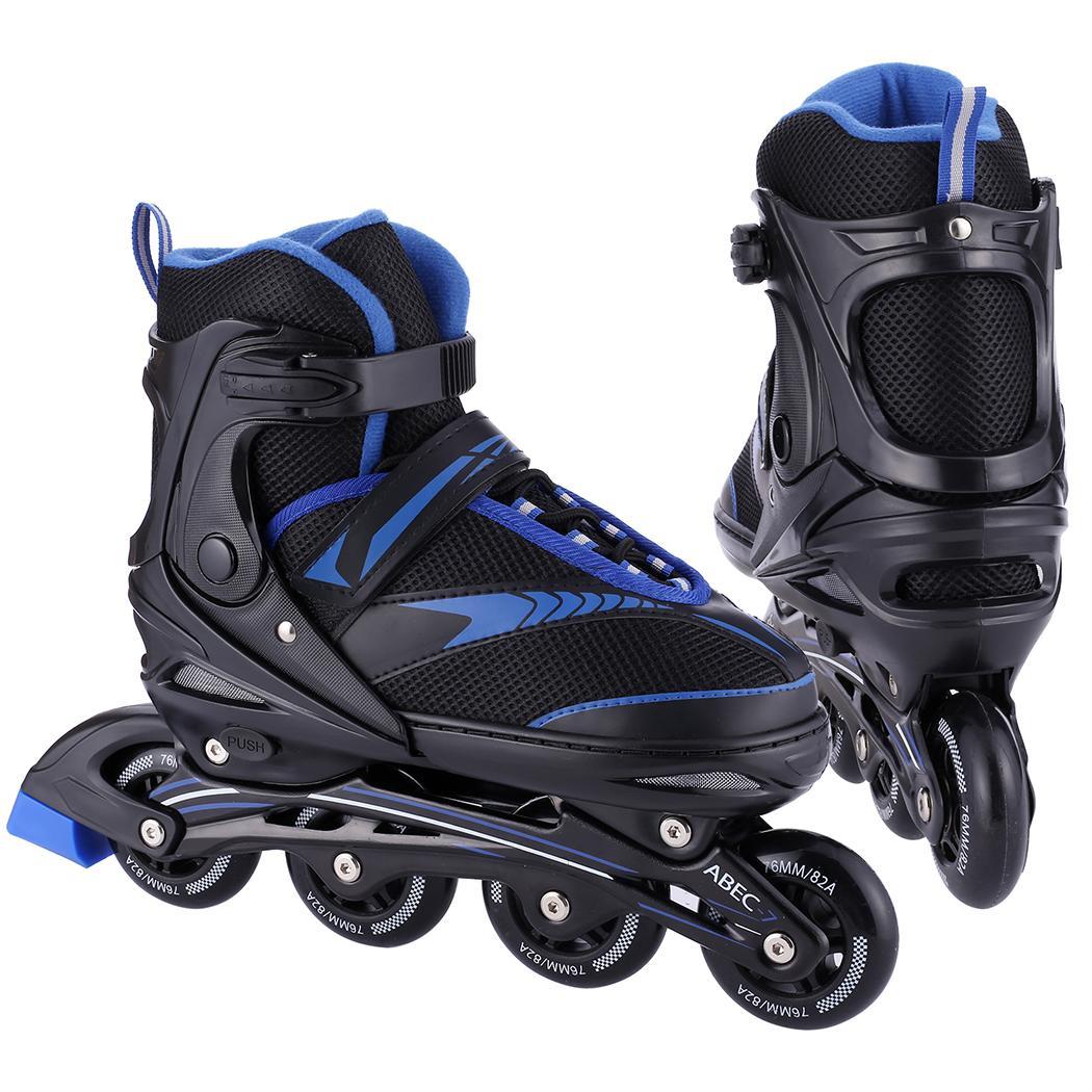 Womens Roller Skates Light Up Wheels Roller Skates PU Leather High
