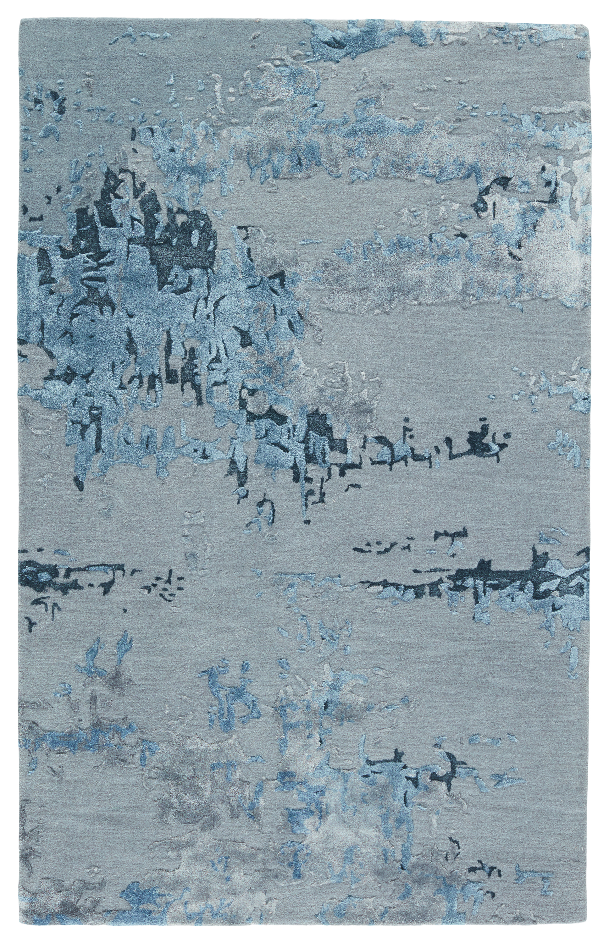 Jaipur Living Astris Handmade Abstract Blue/ Light Gray Area Rug (5'X8')