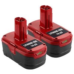 Direct factory 2pack 19.2V 5.0Ah Craftsman C3 Diehard Battery Compatible 130211004 11375 1323903 315.113753 130279005 1302790
