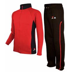 SkylineWears X-2 Men's Full Sports Fleece Tracksuit Sets All Season Zip Jacket Pants Joggers