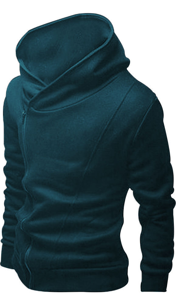 SkylineWears Men's Slim FIt Casual Sweatshirt Hoody Top Jacket Coat Hoodies