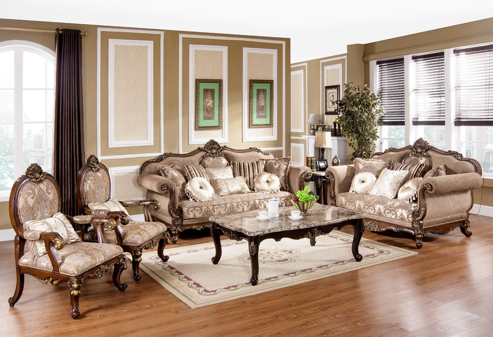 Best Master Furniture Cynthia, Traditional Sofas Living Room Furniture