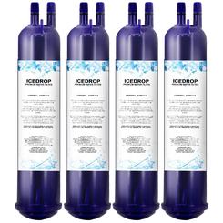 Ice Drop Refrigerator Water Filter Replacement Compatible with WF710 4396841 4396710 Filter 3 469030 9083 469030P (4 Pack)