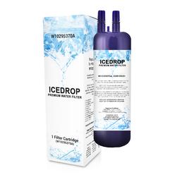 Ice Drop Refrigerator Water Filter Compatible With W10295370 W10295370A Filter 1 EDR1RXD1 Kenmore 9930 469930 9081 469081 (1 Pack)