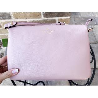 Kate Spade Mulberry Street Madelyne Leather Small Crossbody Bag Dusty Pink