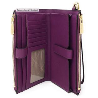 Purple michael kors wristlet Clearance