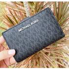 Michael michael kors jet set travel bifold zip coin wallet Clearance